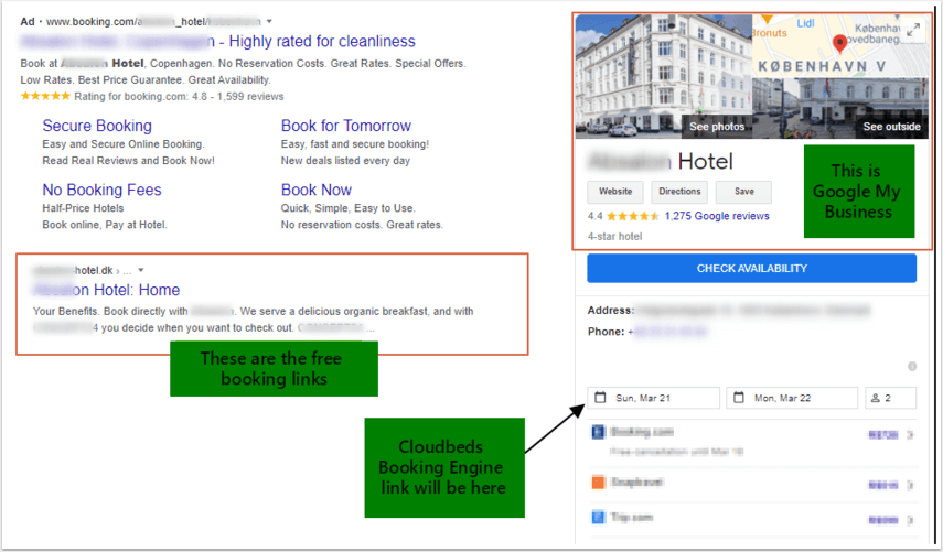 cloudbeds google booking links cloudbeds google booking links