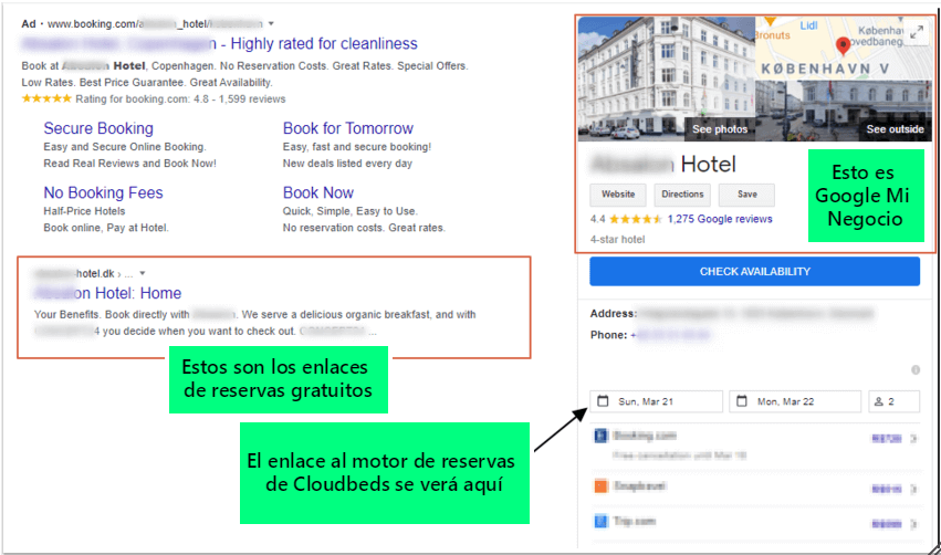 Productos de Google para hoteles Productos de Google para hoteles