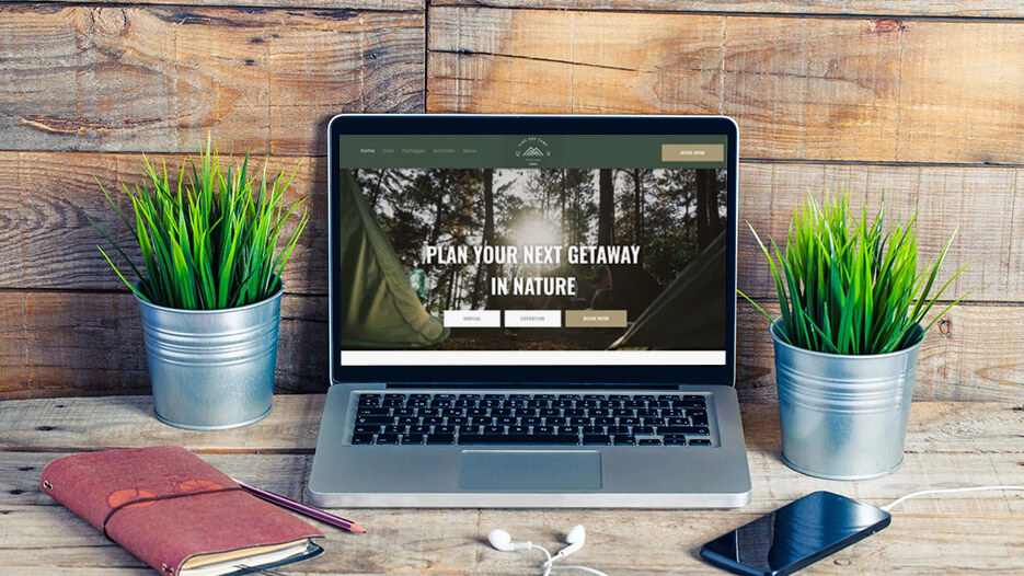hotel website design