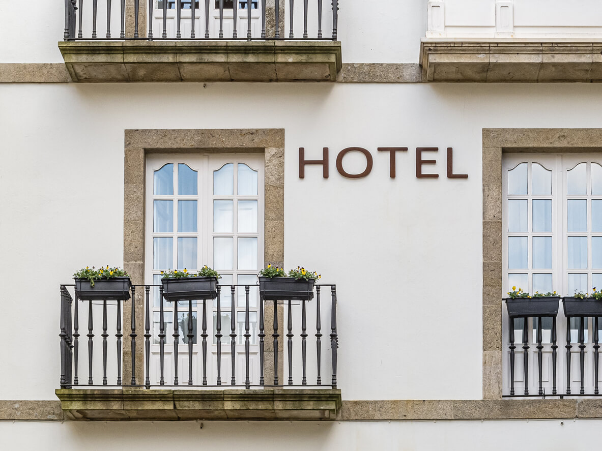 Hotel sign