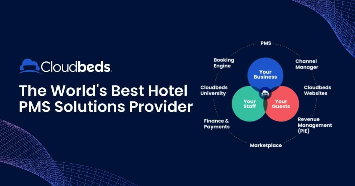 Cloudbeds Named World’s Best Hotel PMS Solutions Provider for Second Consecutive Year