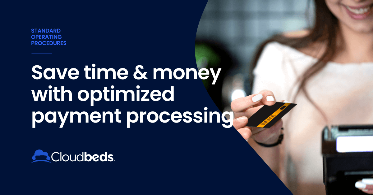 Hotel payments standard operating procedures