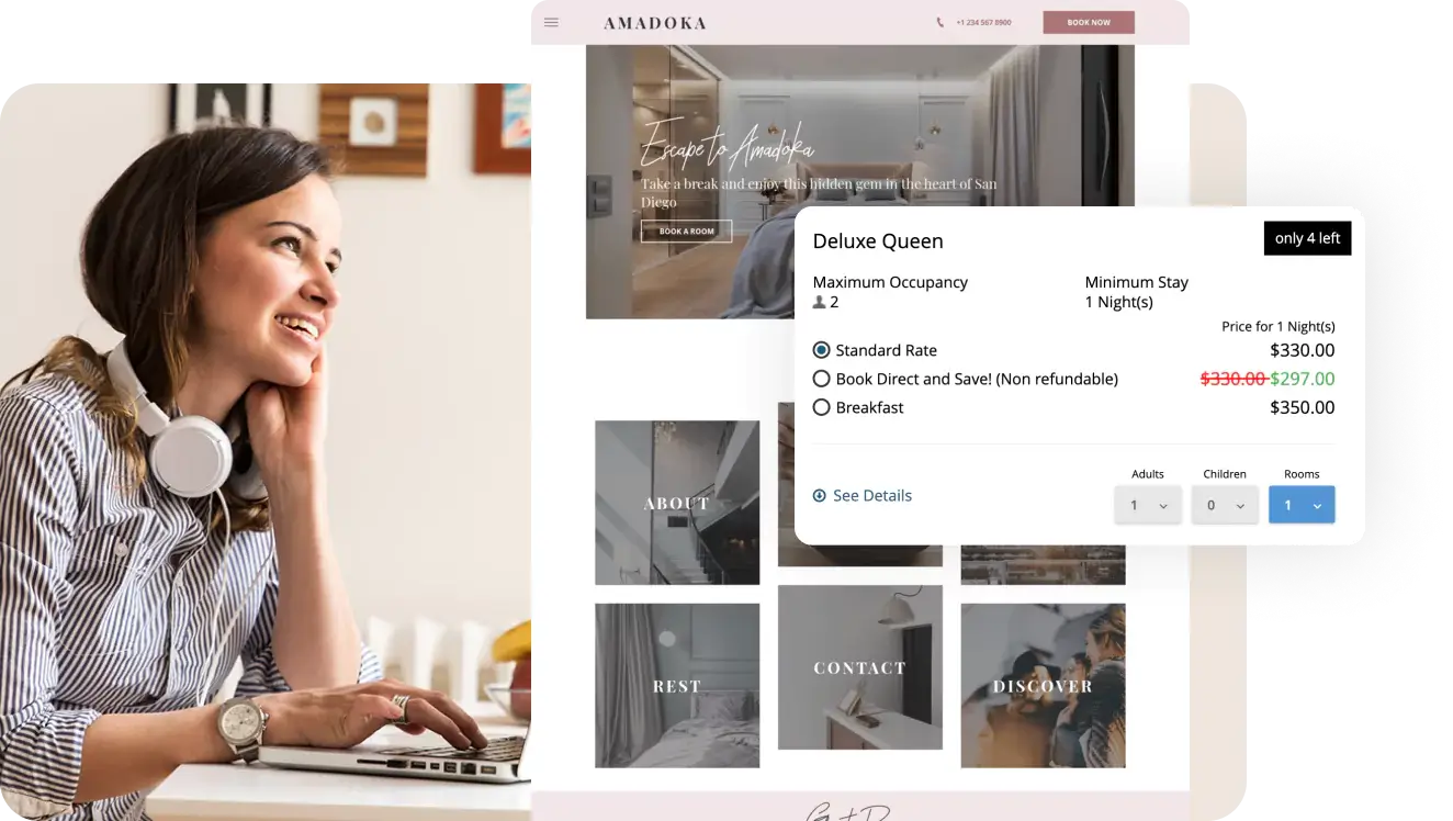 hotel booking engine