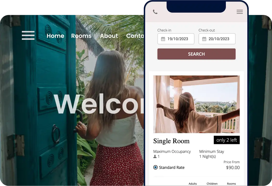Cloudbeds booking engine
