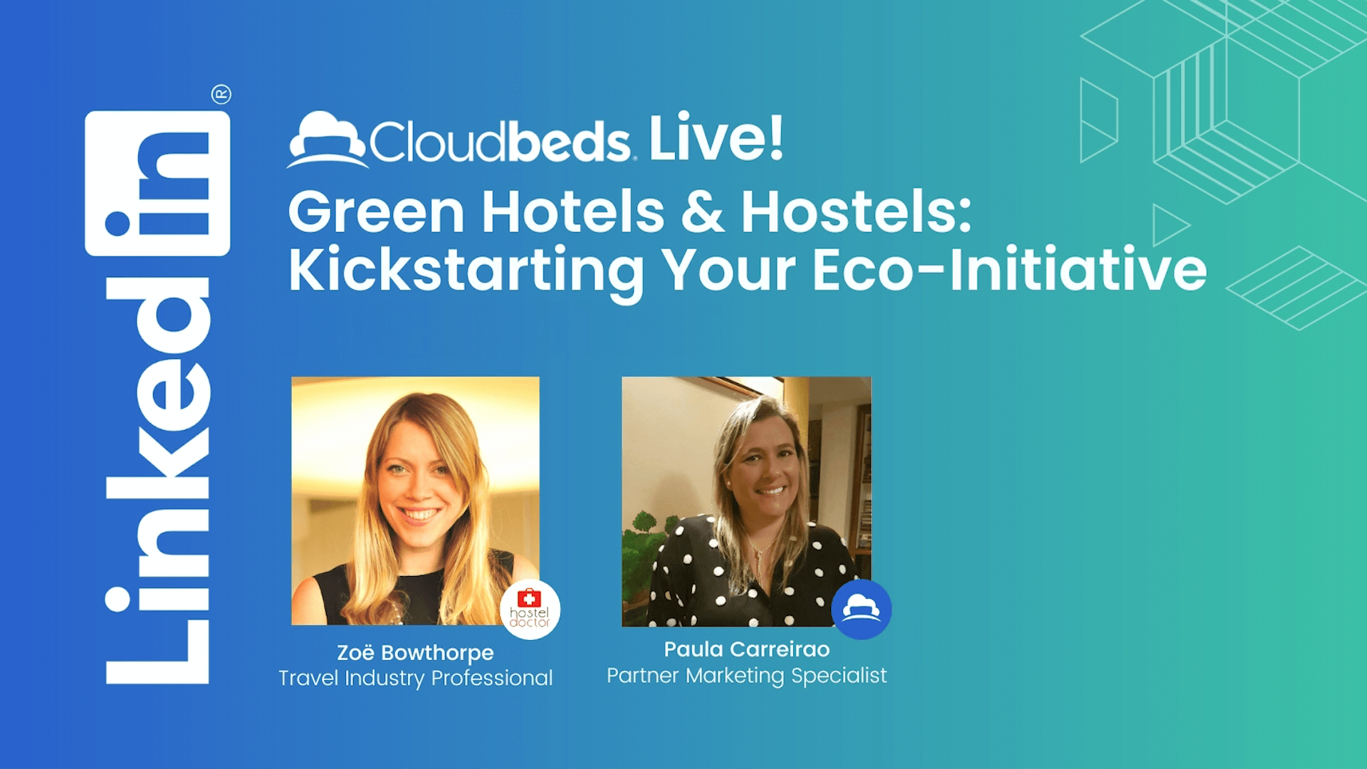 green hotels and hostels cloudbeds live