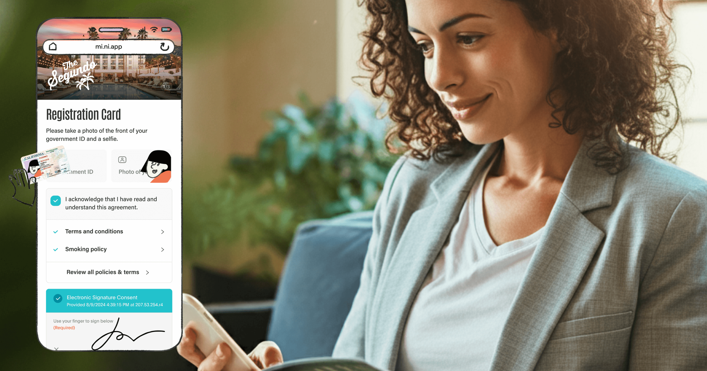 How digital registration cards improve front desk efficiency